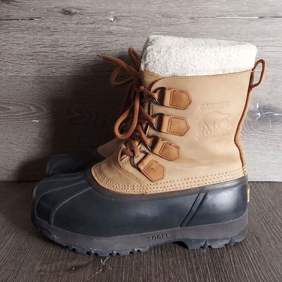 Sorel Caribou II Winter Boots Size 8 - Picture 4 of 12